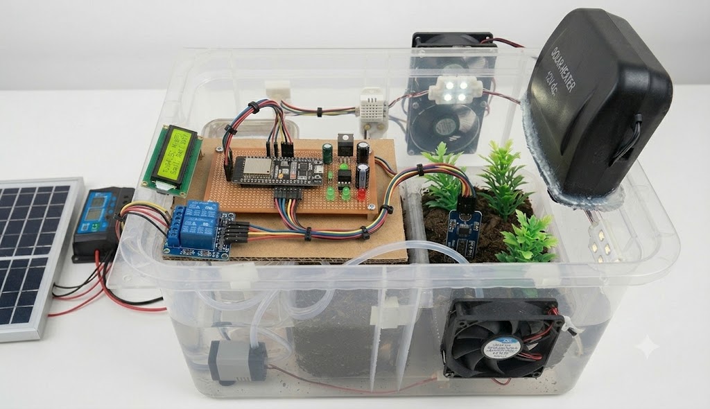 IoT-Based Smart Greenhouse Monitoring and Climate Control System